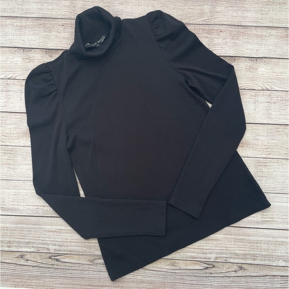 Veronica Beard Black Cedar Turtleneck Size M - Picture 6 of 11